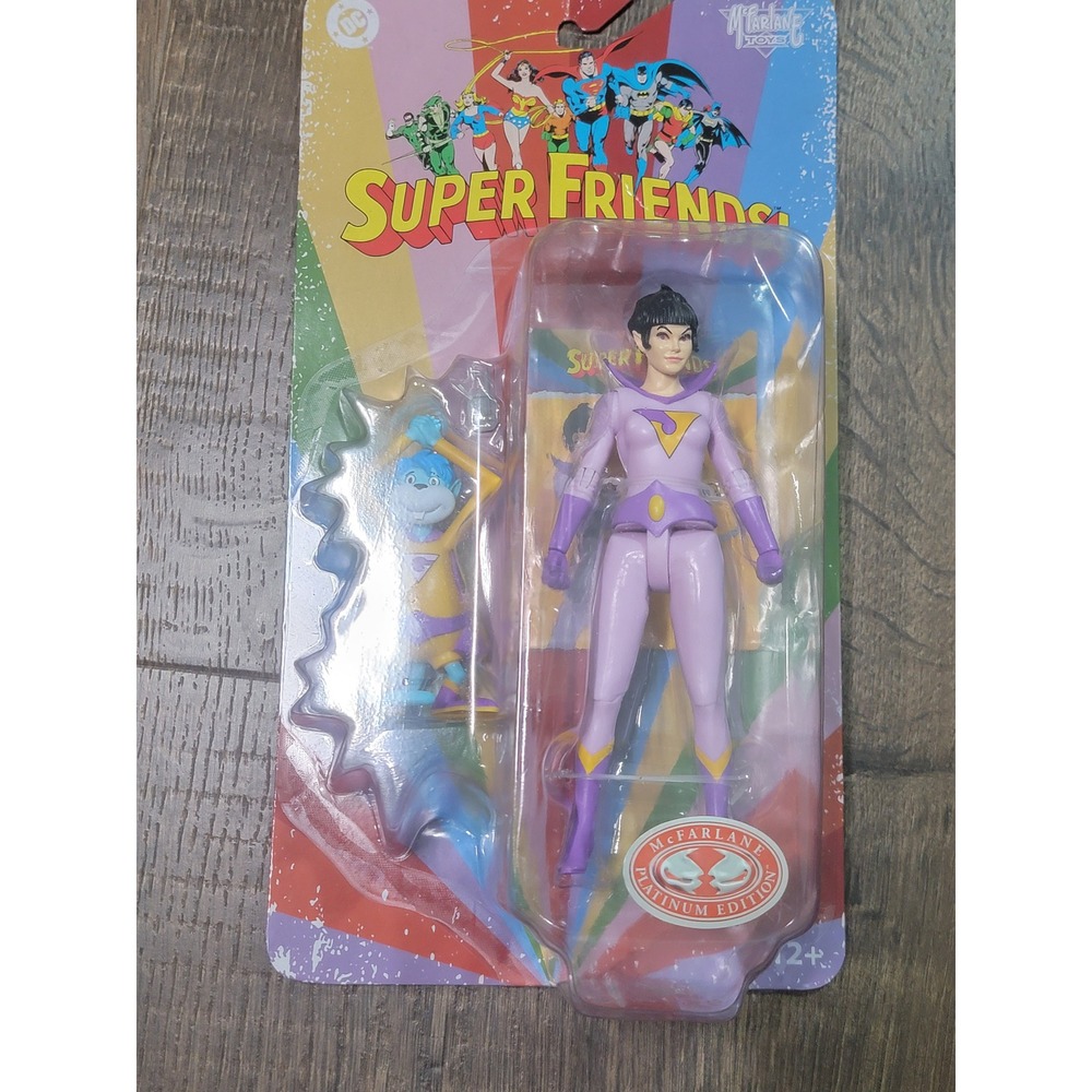 McFarlane Toys DC Retro Super‎ Friends Vixen Platinum Edition Action Figure